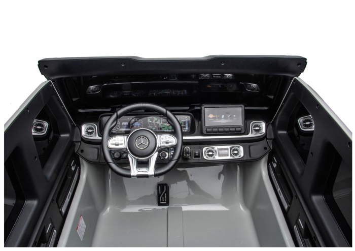 Mașină electrică pentru copii Mercedes G63 XXL DK-G63 24V 800W – Gri deschis [12]