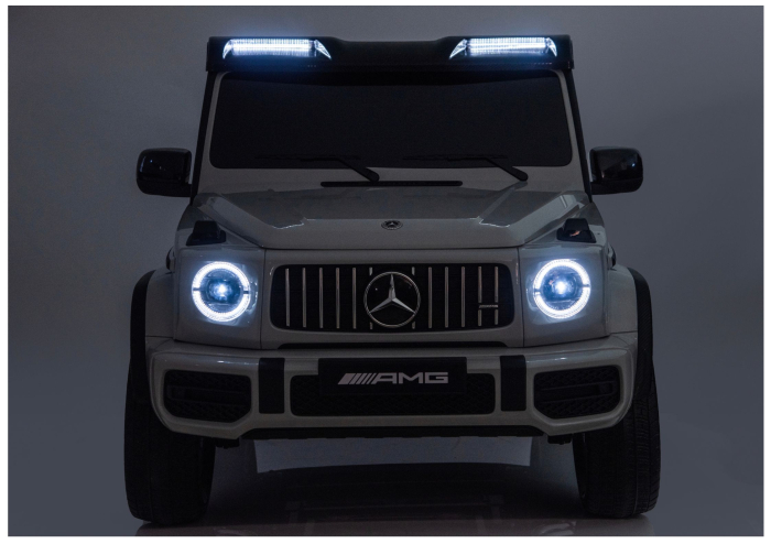 Mașină electrică pentru copii Mercedes G63 XXL DK-G63 24V 800W – Gri deschis [16]