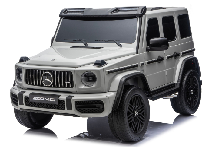 Mașină electrică pentru copii Mercedes G63 XXL DK-G63 24V 800W – Gri deschis [2]