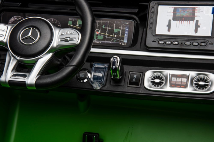Mașină Electrică pentru Copii Mercedes G63 XXL 4x4 24V 4x200W Verde [10]
