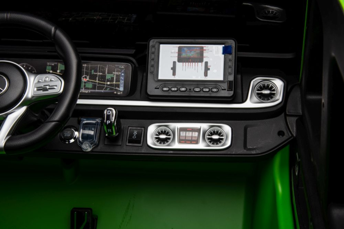 Mașină Electrică pentru Copii Mercedes G63 XXL 4x4 24V 4x200W Verde [12]