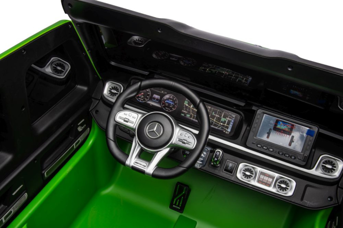 Mașină Electrică pentru Copii Mercedes G63 XXL 4x4 24V 4x200W Verde [8]
