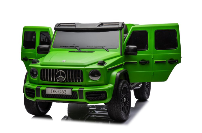 Mașină Electrică pentru Copii Mercedes G63 XXL 4x4 12V 220W Verde Lăcuit [10]
