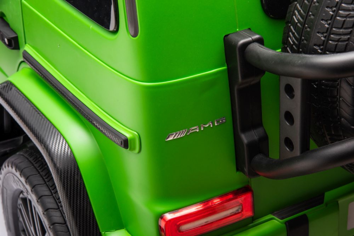 Mașină Electrică pentru Copii Mercedes G63 XXL 4x4 12V 220W Verde Lăcuit [14]