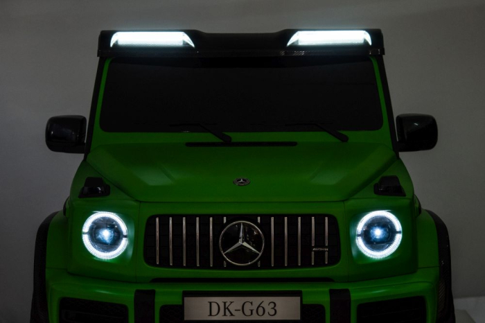 Mașină Electrică pentru Copii Mercedes G63 XXL 4x4 12V 220W Verde Lăcuit [17]