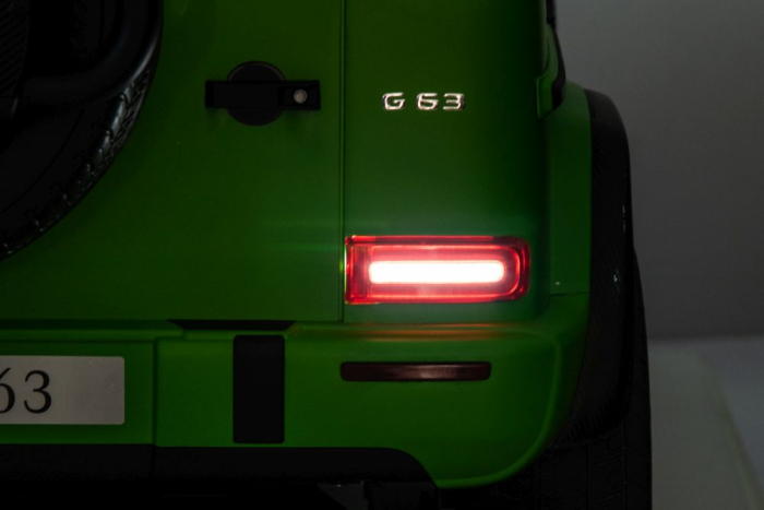 Mașină Electrică pentru Copii Mercedes G63 XXL 4x4 12V 220W Verde Lăcuit [19]