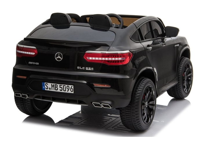 Mașină Electrică pentru Copii Mercedes GLC 63S 4x4 - Negru [7]