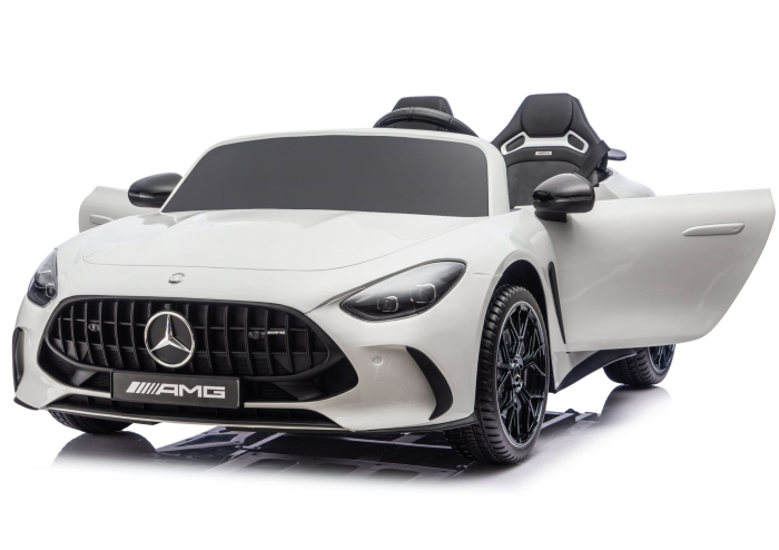 Mașină Electrică pentru Copii Mercedes GT63 AMG 24V 800W LCD Alb [5]