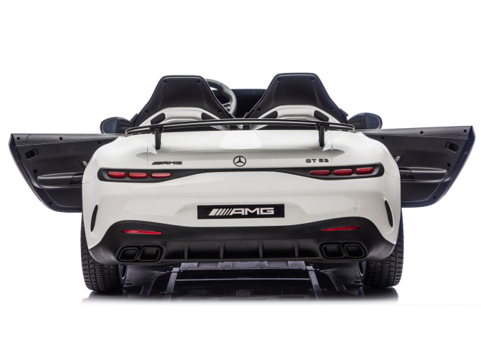 Mașină Electrică pentru Copii Mercedes GT63 AMG 24V 800W LCD Alb [6]