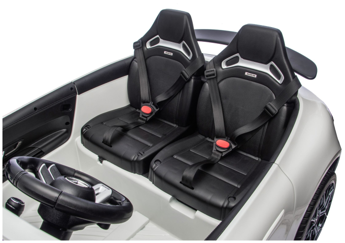 Mașină Electrică pentru Copii Mercedes GT63 AMG 24V 800W LCD Alb [12]