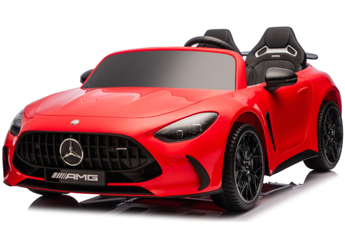 Mașină Electrică pentru Copii Mercedes GT63 AMG 24V 800W LCD Roșu [2]