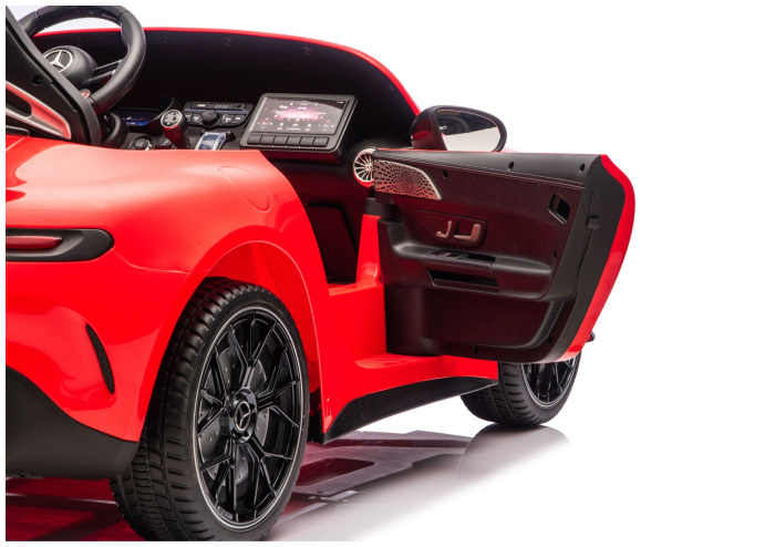Mașină Electrică pentru Copii Mercedes GT63 AMG 24V 800W LCD Roșu [9]