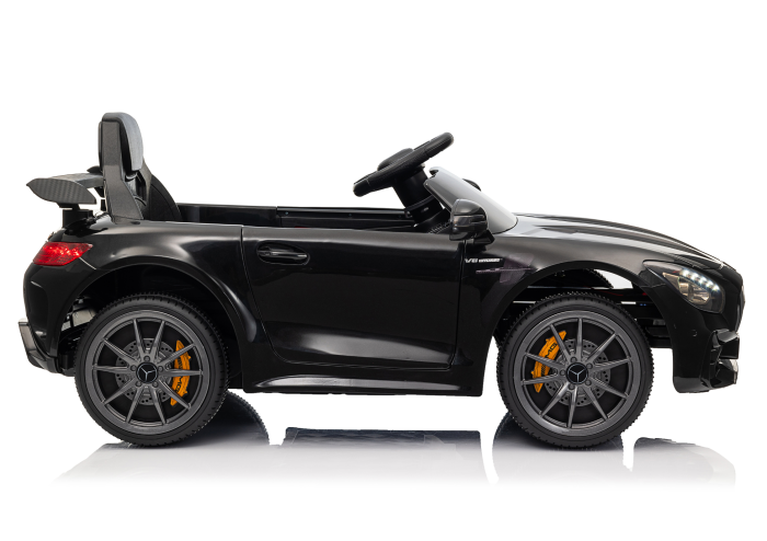 Mașină electrică pentru copii Mercedes GTR 12V  2x45W, Negru [4]