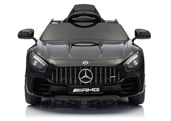 Mașină electrică pentru copii Mercedes GTR 12V  2x45W, Negru [6]
