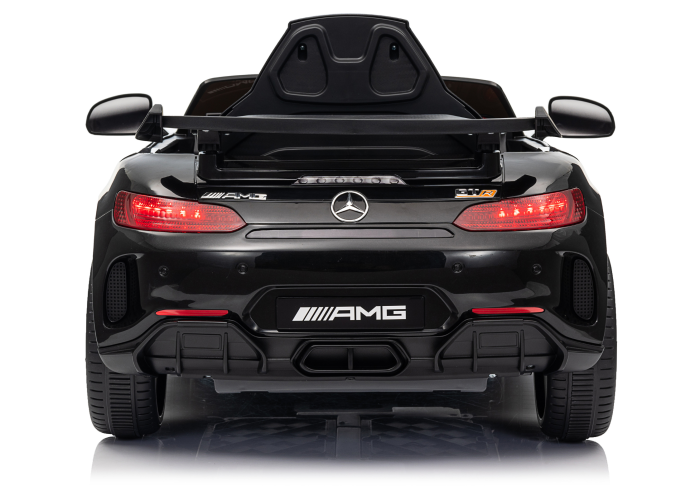 Mașină electrică pentru copii Mercedes GTR 12V  2x45W, Negru [5]