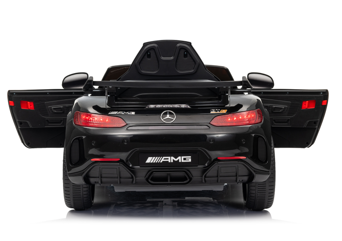 Mașină electrică pentru copii Mercedes GTR 12V  2x45W, Negru [9]