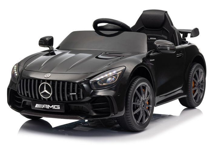 Mașină electrică pentru copii Mercedes GTR 12V  2x45W, Negru [2]