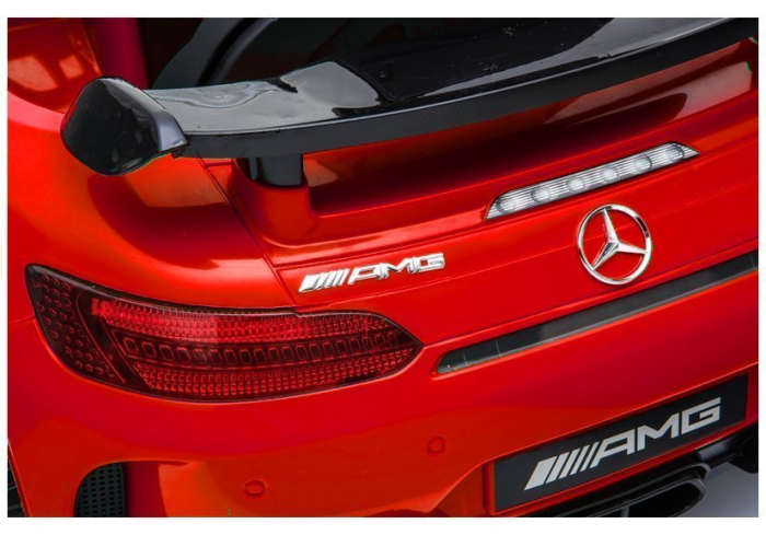 Mașină Electrică pentru Copii Mercedes GT R 12V Roșu [9]
