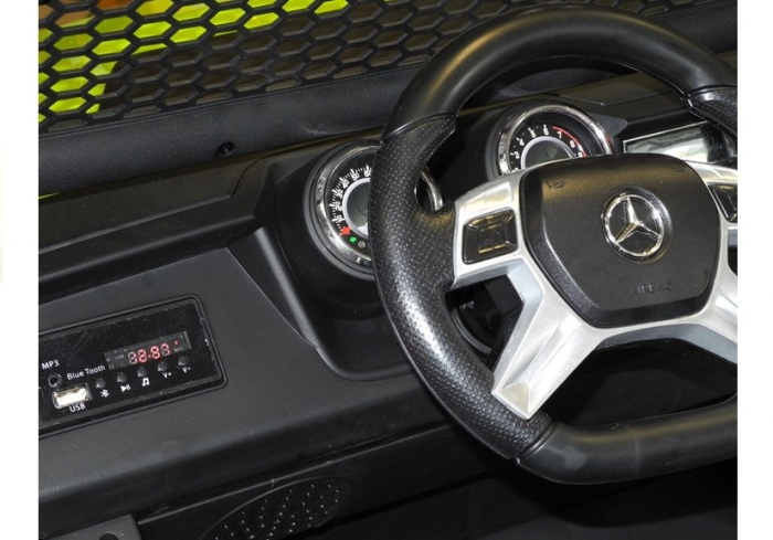Mașină Electrică pentru Copii Mercedes Unimog 4x4 12V Alb [13]