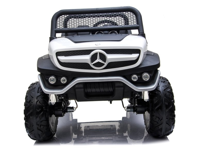 Mașină Electrică pentru Copii Mercedes Unimog 4x4 12V Alb [9]
