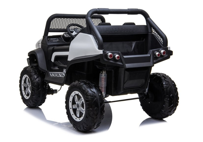 Mașină Electrică pentru Copii Mercedes Unimog 4x4 12V Alb [7]