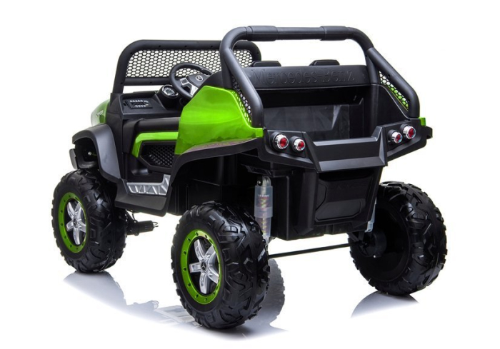 Mașinuță electrică pentru copii Mercedes Unimog 4×4 – 12V | 180W | Verde [4]
