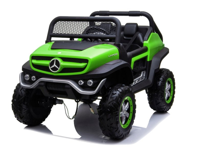 Mașinuță electrică pentru copii Mercedes Unimog 4×4 – 12V | 180W | Verde [2]