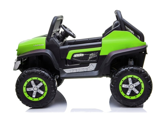 Mașinuță electrică pentru copii Mercedes Unimog 4×4 – 12V | 180W | Verde [3]