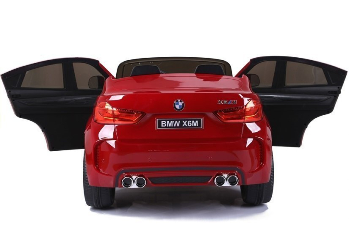 Mașină Electrică pentru Copii BMW X6M 12V 2 Locuri Bordo [10]