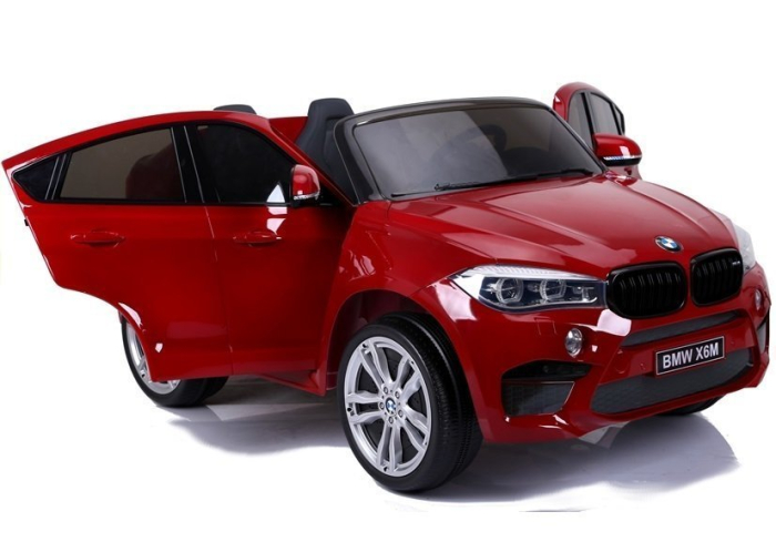 Mașină Electrică pentru Copii BMW X6M 12V 2 Locuri Bordo [3]