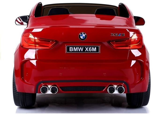 Mașină Electrică pentru Copii BMW X6M 12V 2 Locuri Bordo [11]