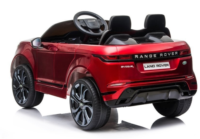 Mașină Electrică pentru Copii Range Rover Evoque 12V 2x45W Vișiniu Lăcuit [4]