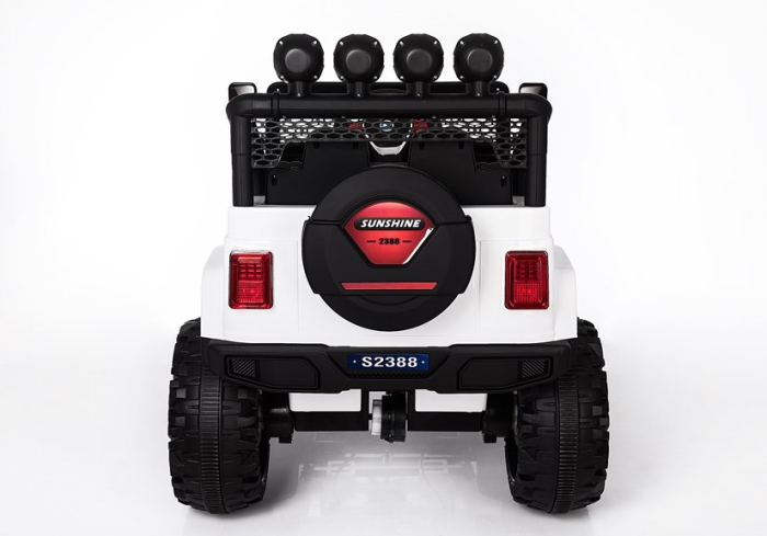 Mașină Electrică pentru Copii Jeep 4x4 12V 4x45W Alb [5]