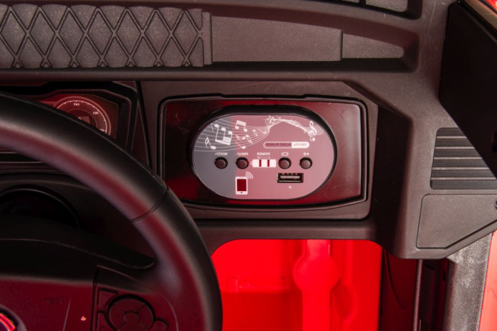 Camion Electric pentru Copii Scania 500R – Roșu Lacuit [18]