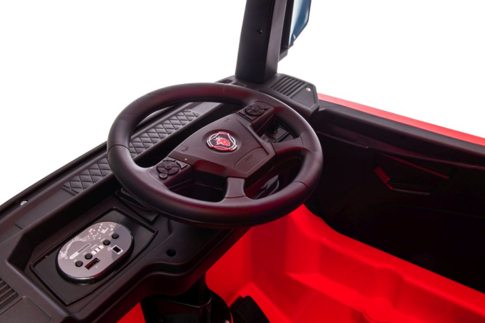 Camion Electric pentru Copii Scania 500R – Roșu Lacuit [16]