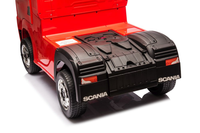 Camion Electric pentru Copii Scania 500R – Roșu Lacuit [15]
