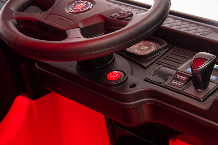 Camion Electric pentru Copii Scania 500R – Roșu Lacuit [13]