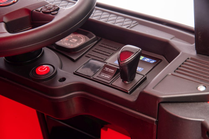 Camion Electric pentru Copii Scania 500R – Roșu Lacuit [11]