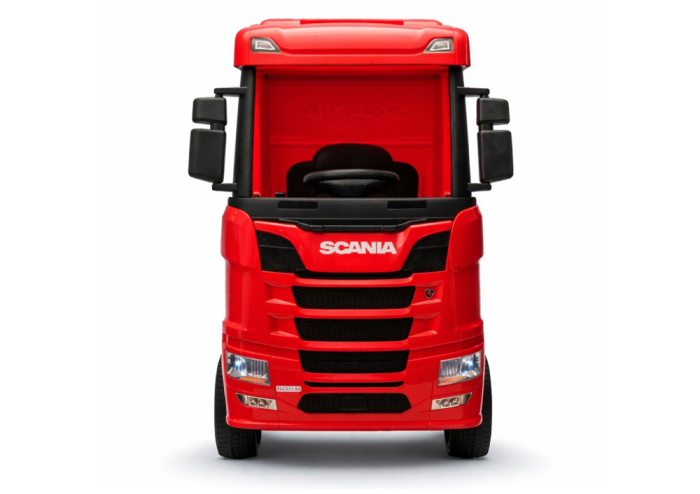 Camion Electric pentru Copii Scania 500R – Roșu Lacuit [3]
