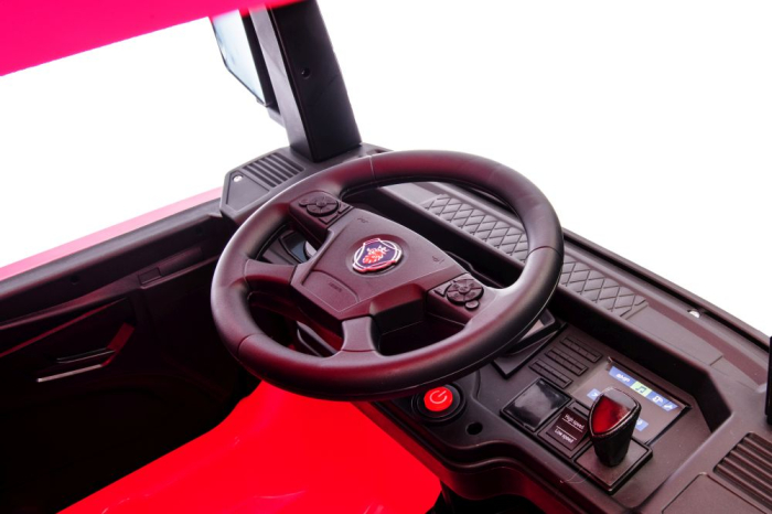 Camion Electric pentru Copii Scania 500R 4x4 Roz [17]
