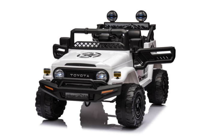 Mașină Electrică pentru Copii Toyota FJ 4x4 12V 180W Alb [8]