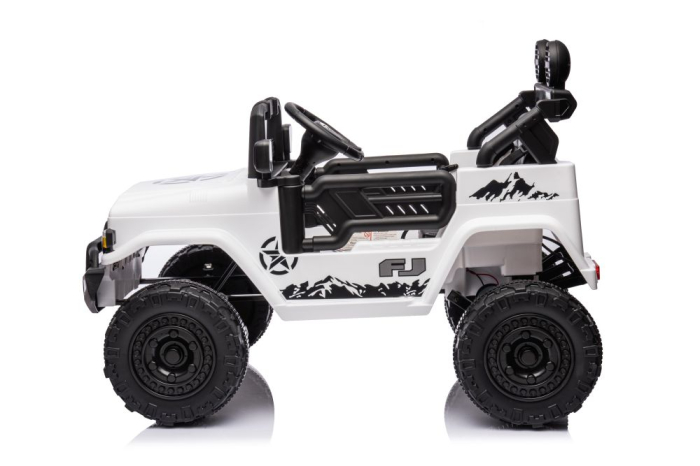 Mașină Electrică pentru Copii Toyota FJ 4x4 12V 180W Alb [11]