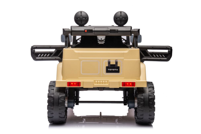 Mașină Electrică pentru Copii Toyota FJ 4x4 12V 4x45W Khaki [11]