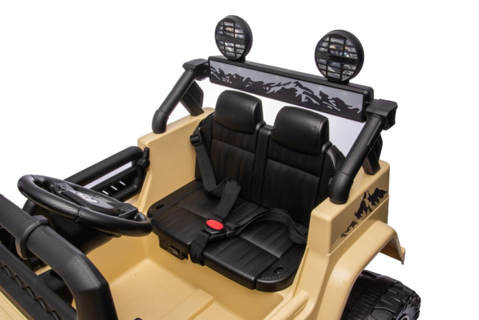 Mașină Electrică pentru Copii Toyota FJ 4x4 12V 4x45W Khaki [9]