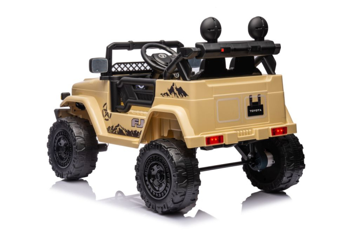 Mașină Electrică pentru Copii Toyota FJ 4x4 12V 4x45W Khaki [2]