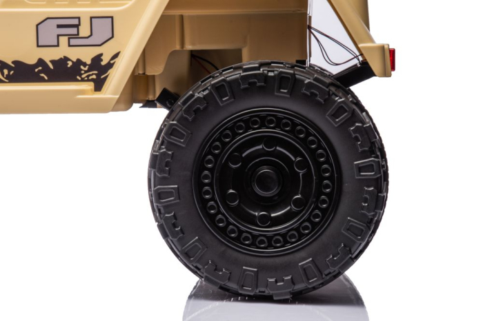 Mașină Electrică pentru Copii Toyota FJ 4x4 12V 4x45W Khaki [4]
