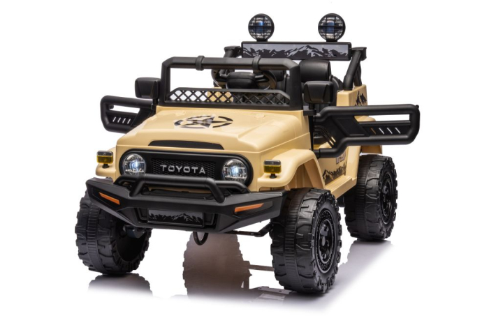 Mașină Electrică pentru Copii Toyota FJ 4x4 12V 4x45W Khaki [12]