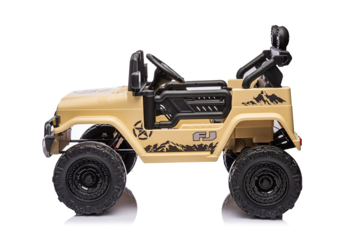 Mașină Electrică pentru Copii Toyota FJ 4x4 12V 4x45W Khaki [3]