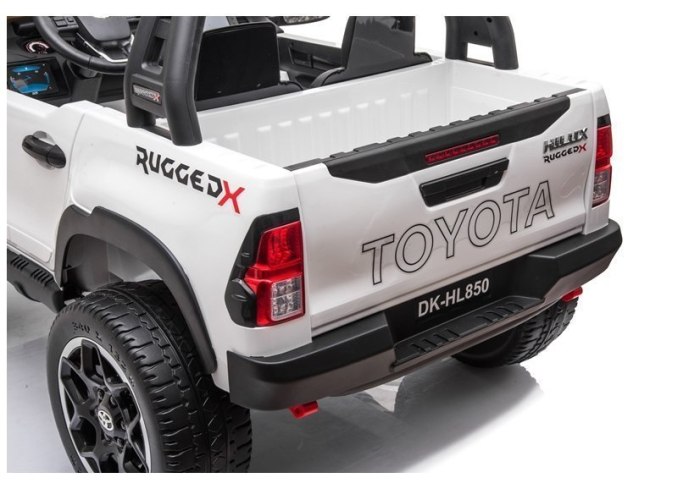 Auto na Akumulator Toyota Hilux Biały [11]