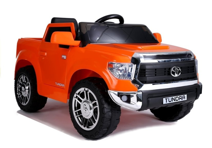 Mașină Electrică pentru Copii Toyota Tundra 12V Portocaliu Lăcuit [4]